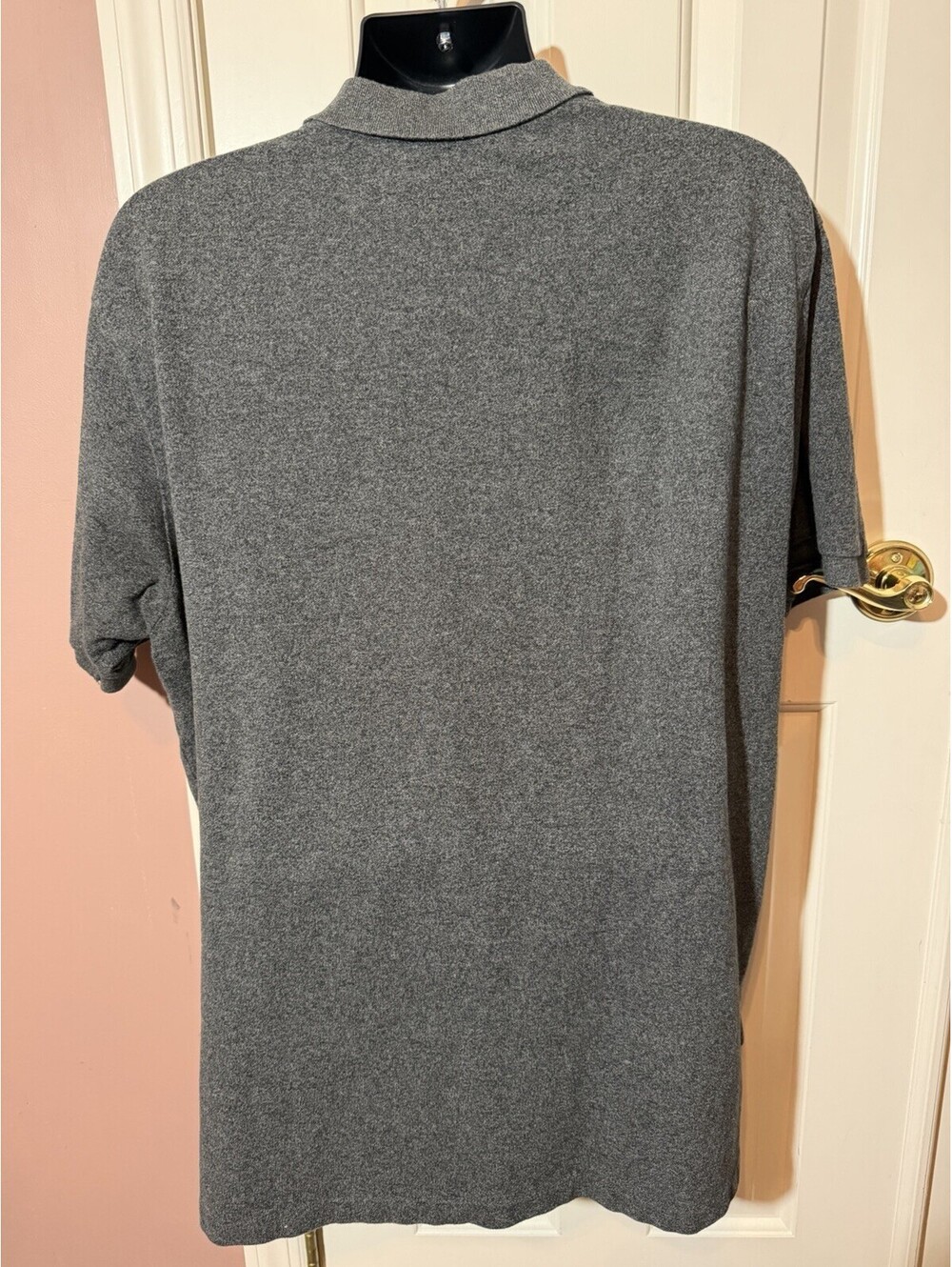 Polo Ralph Lauren Polo Shirt Mens XXL Short Sleeve 100% Cotton Gray - Picture 3 of 7